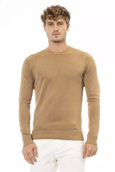 Baldinini Trend Beige Modal Men Sweater -   -  Baldinini Trend.